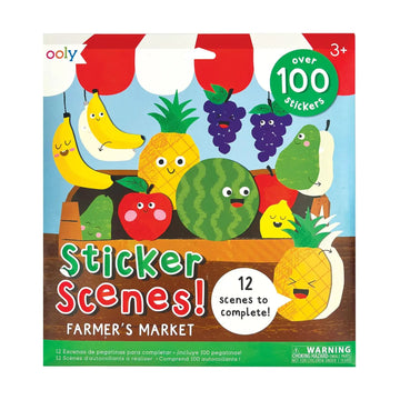 Farmer's Market Sticker Scenes