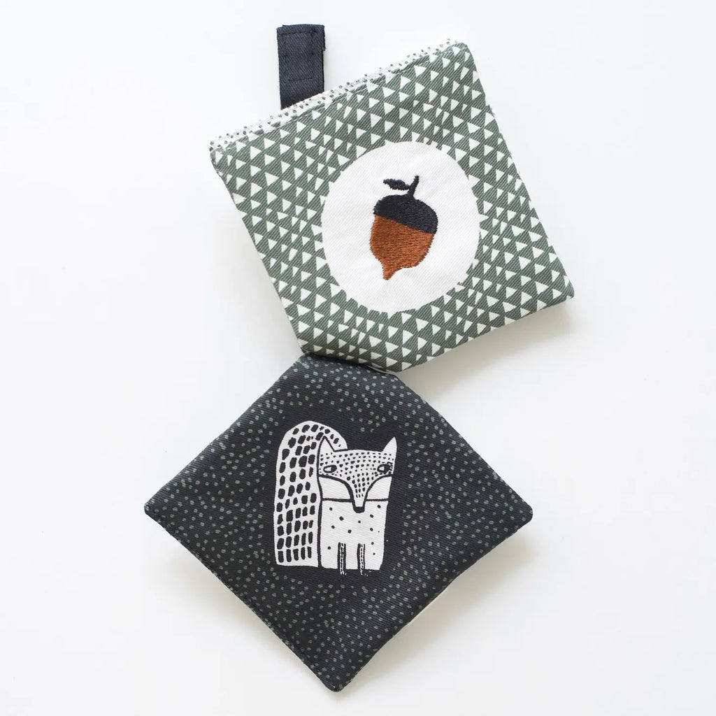 Woodland Crinkle Pages Stroller Toy