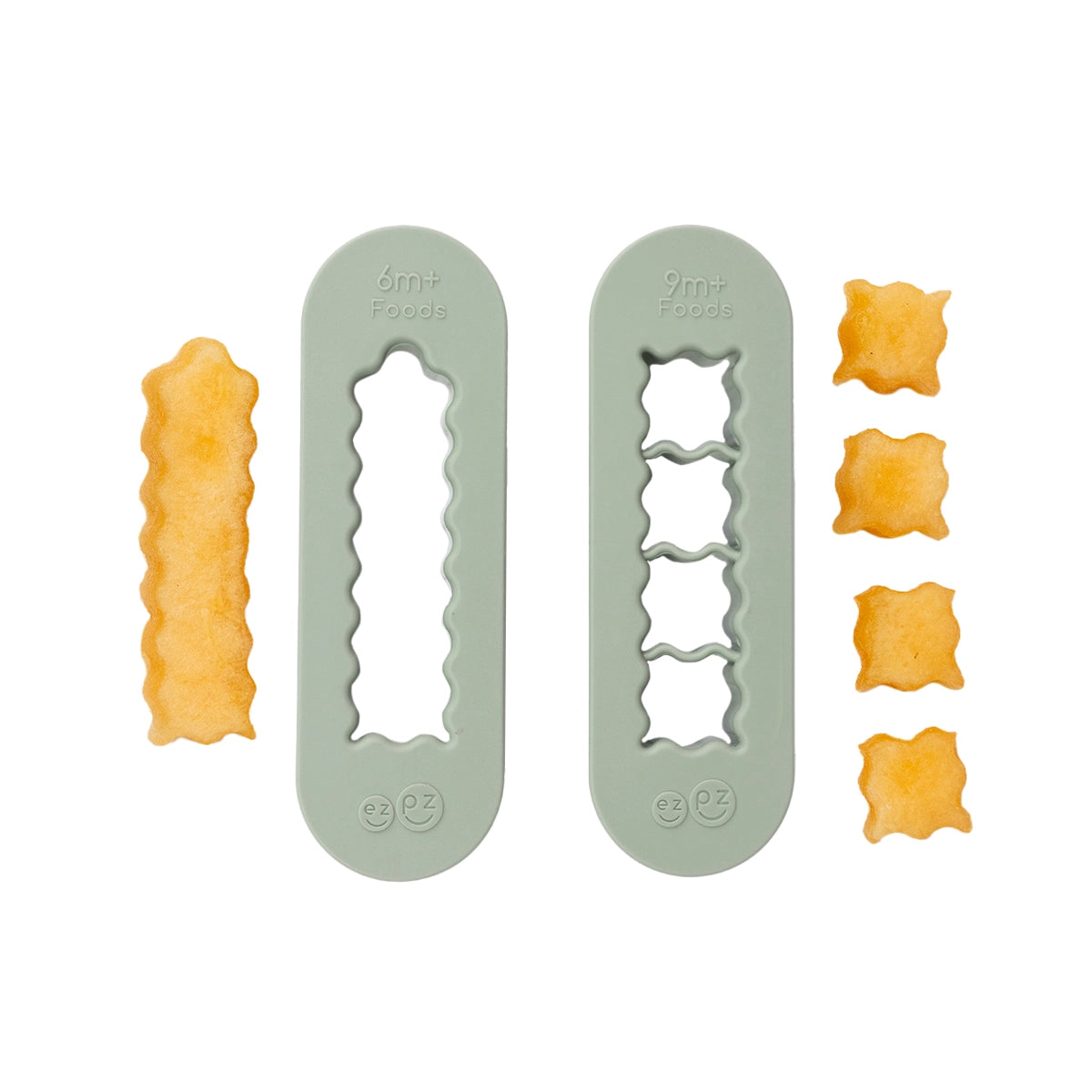 Baby-Led Weaning Food Cutters - Sage