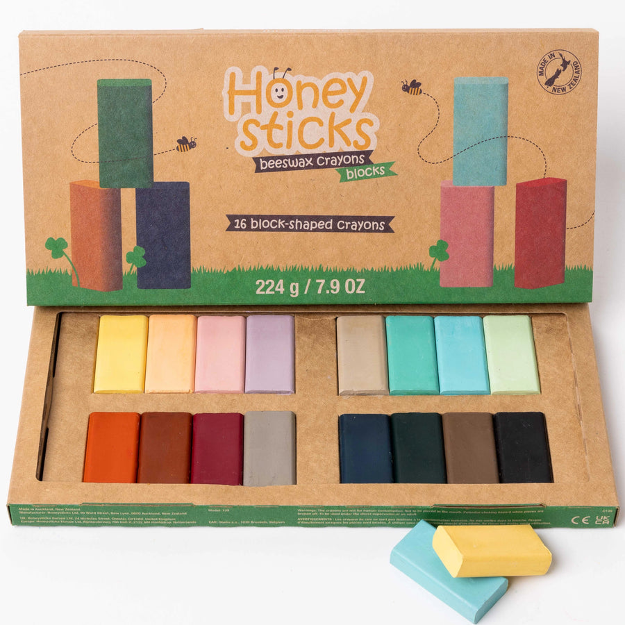 Beeswax Block Crayons (set of 16)