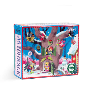 36 Piece Mini Puzzle - Holiday Treehouse