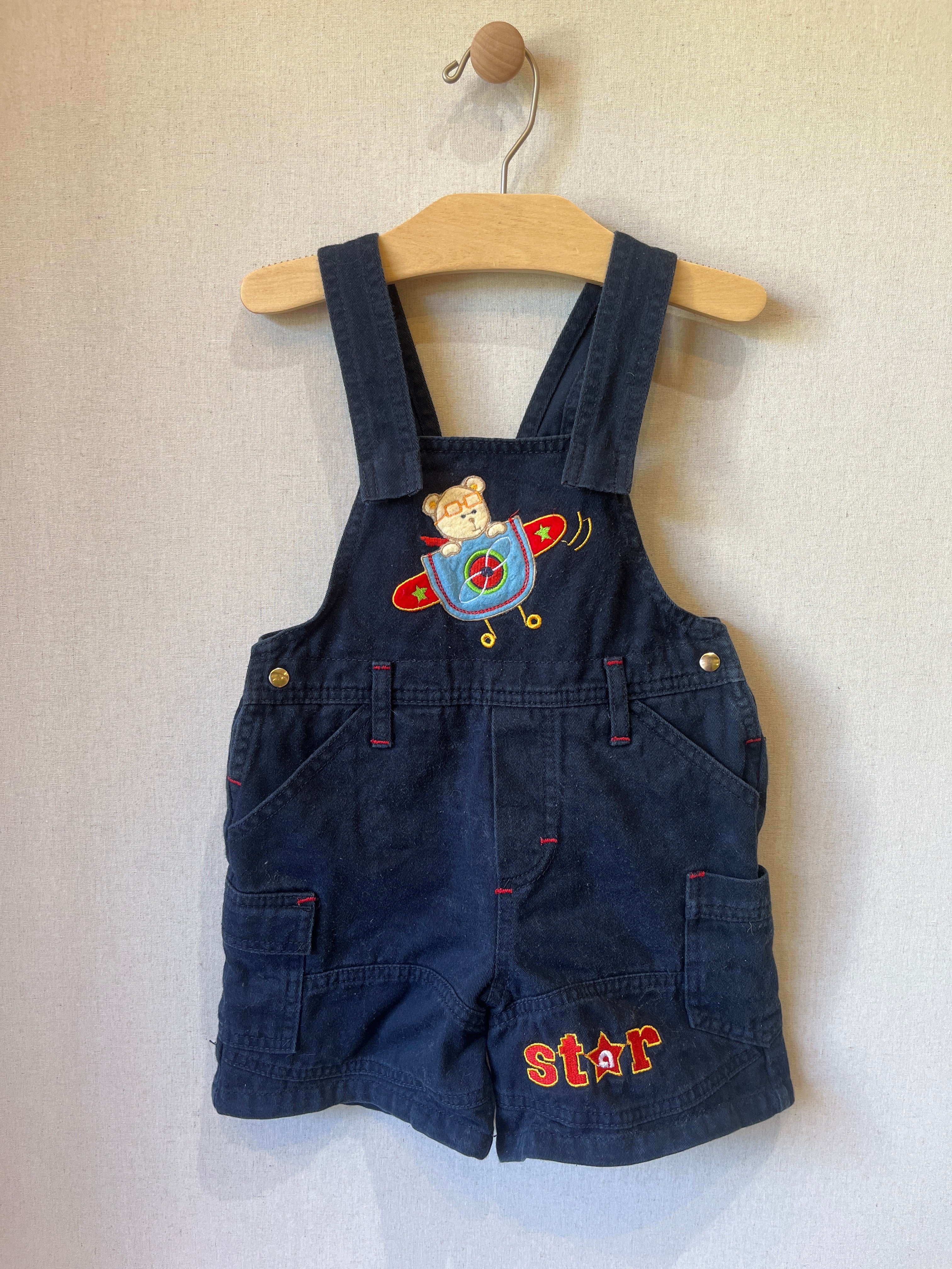 Vintage Sineduard's Star Pilot Short-Alls