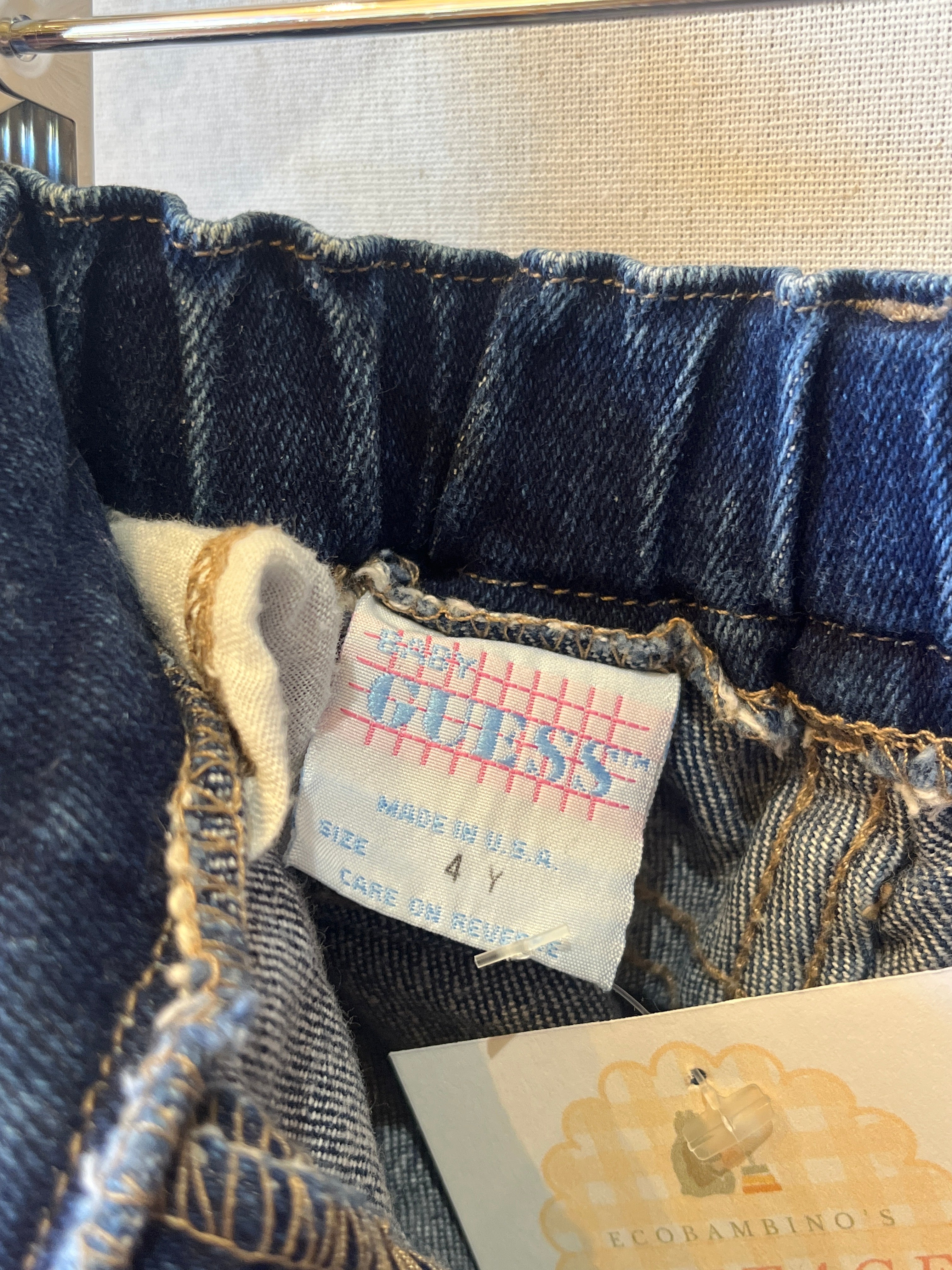 Vintage Baby Guess Dark Wash Jeans