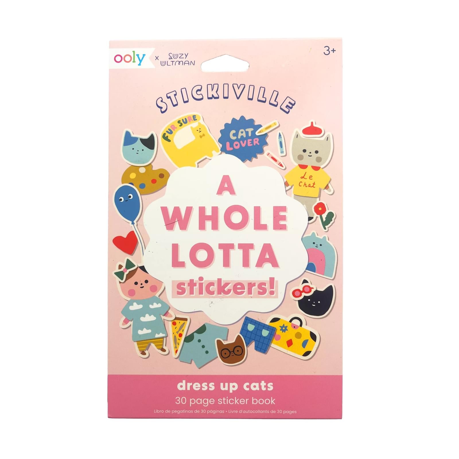 Dress Up Cats Stickiville Book