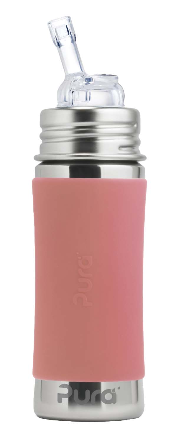 Rose Kiki® 11oz Straw Bottle