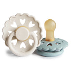FRIGG Natural Rubber Pacifier 2-Pack: 6-18 Months