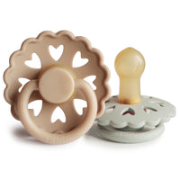 FRIGG Natural Rubber Pacifier 2-Pack: 0-6 Months