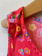Vintage Gymboree Red Floral Sundress