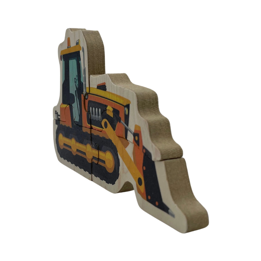 Bulldozer Construction Vehicle Puzzle