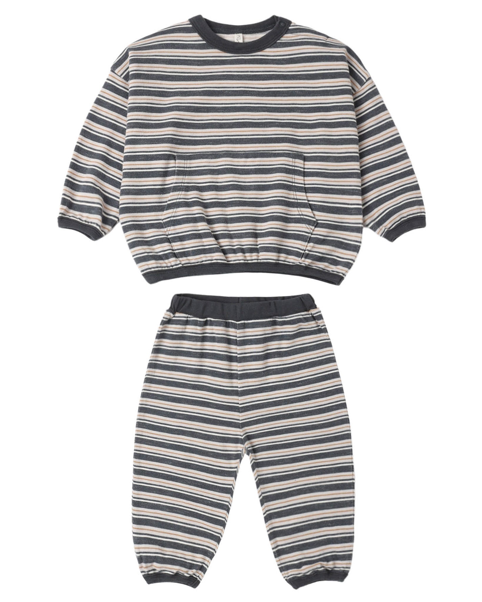 Blue Stripe Relaxed Set