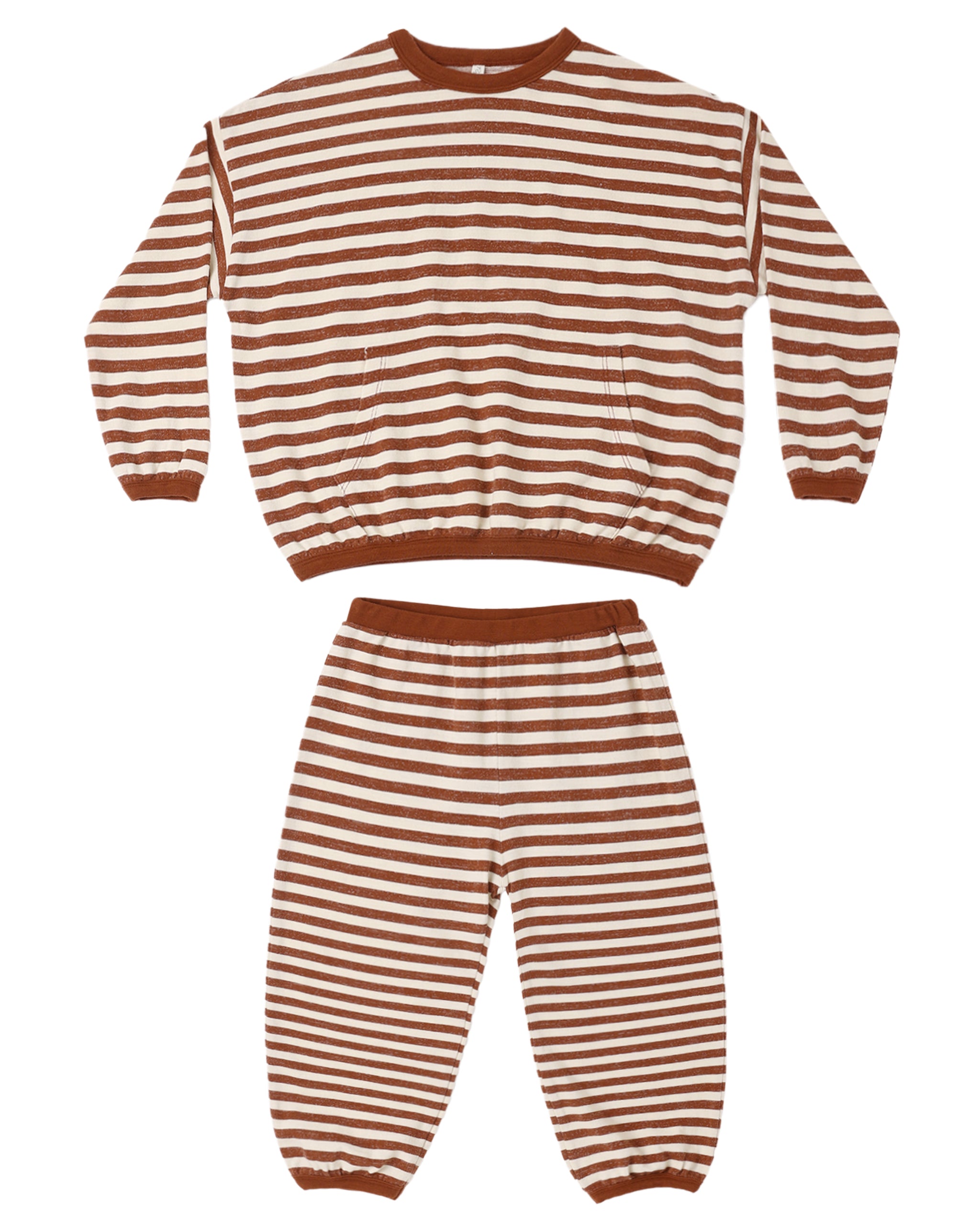 Brick Stripe Relaxed Set