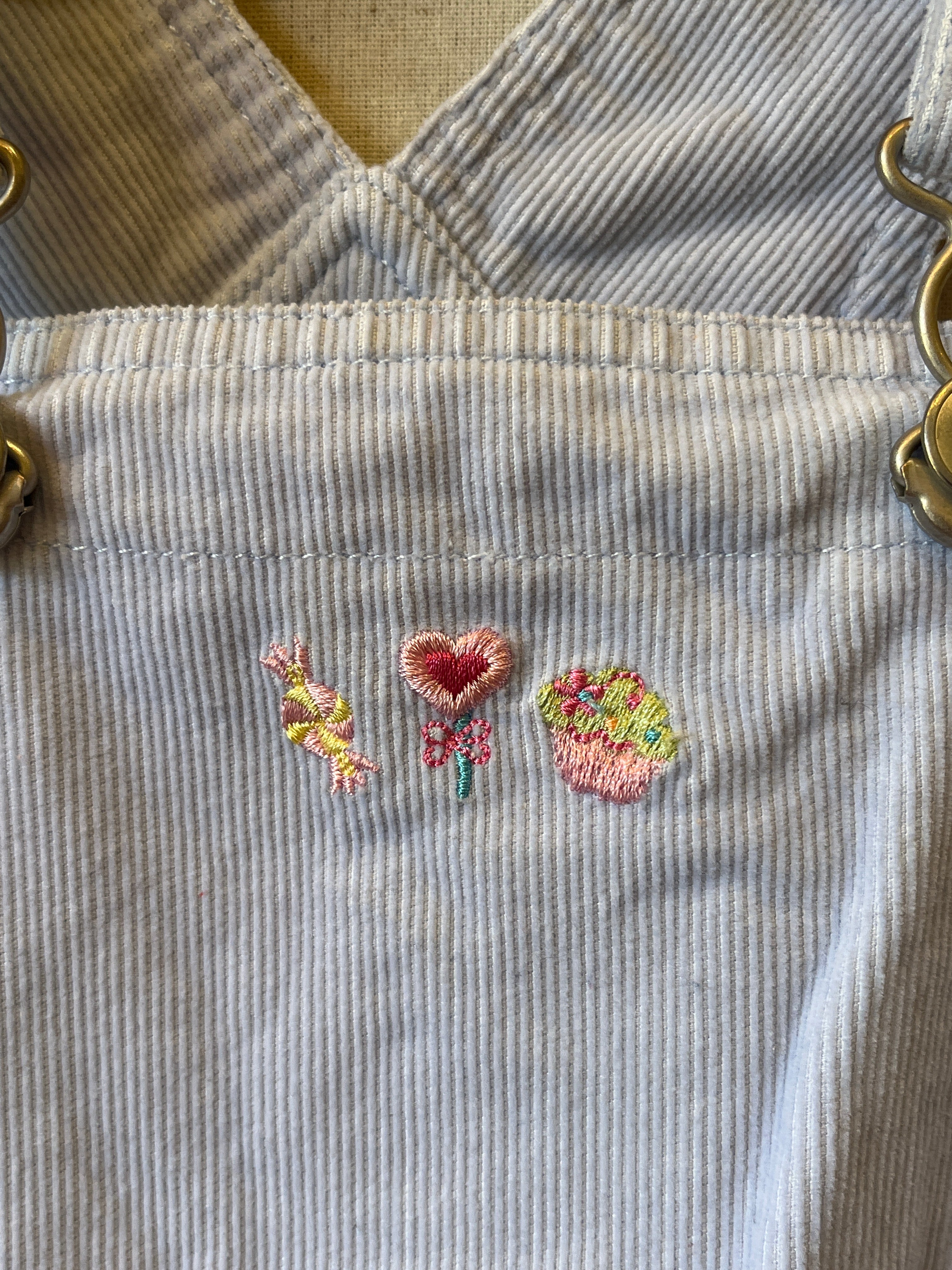 Vintage Gymboree Sweets Overall Dress