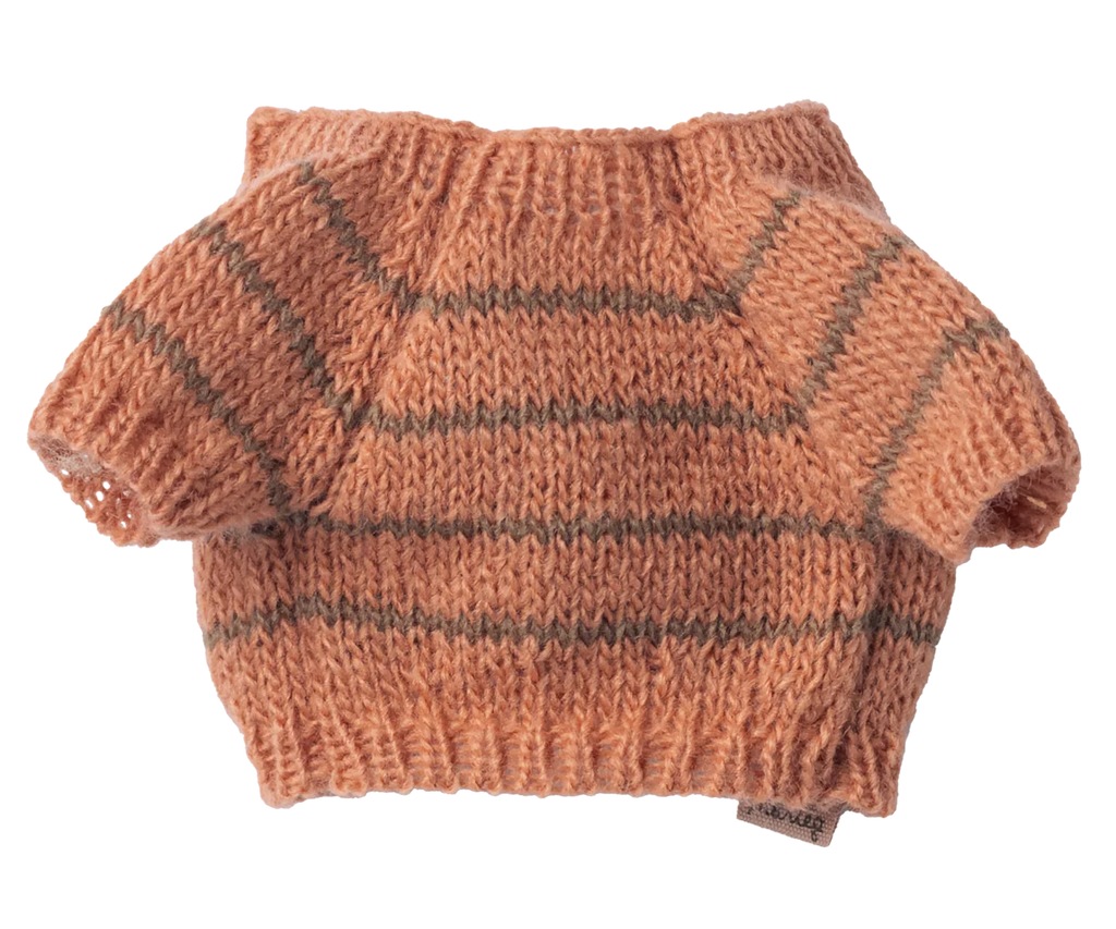 Coral Knitted Sweater - Small Puppy Supply