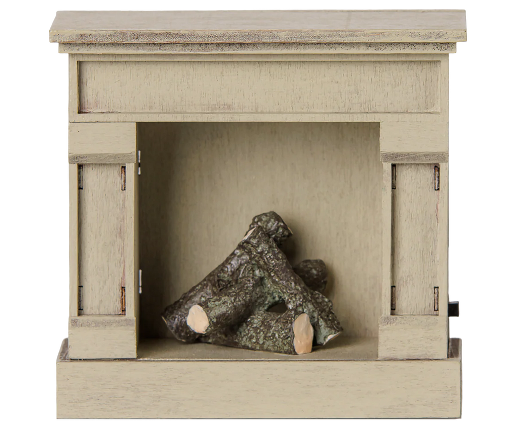Pre-Order: Off White Fireplace (Mouse) {Expected Mid August}