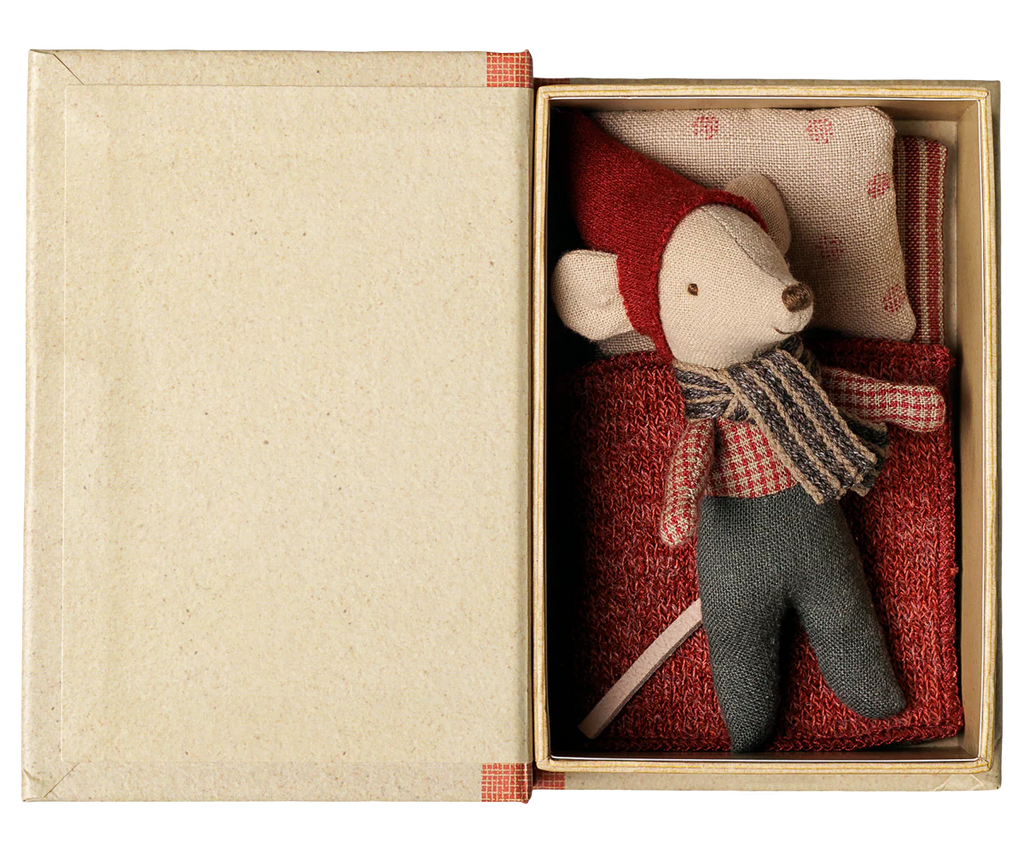 Pre-Order: Baby in Book Christmas Mouse {Expected Early September}