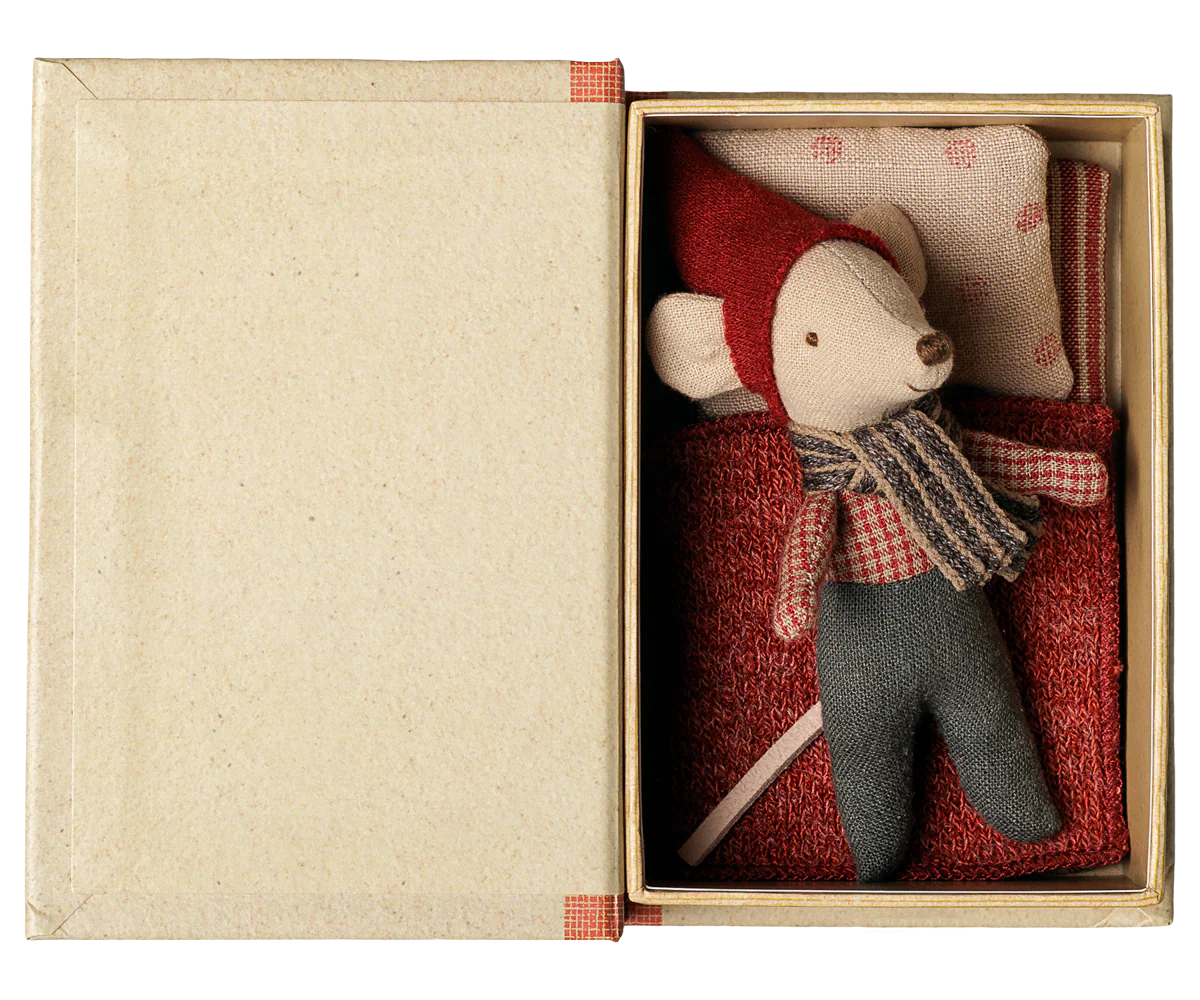 Pre-Order: Baby in Book Christmas Mouse {Expected Early September}