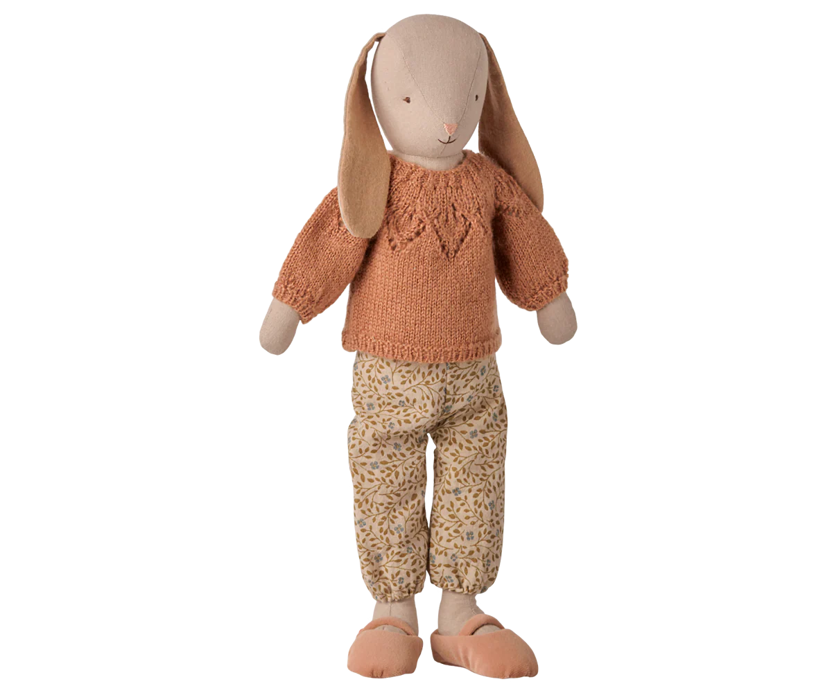 Pre-Order: Size 3 Bunny in Pants & Knitted Sweater {Expected Early November}