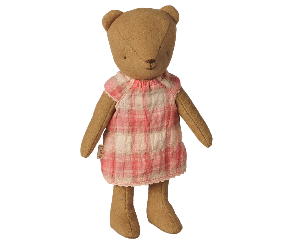 Pre-Order: Teddy Junior Coral Dress {Expected Early November}