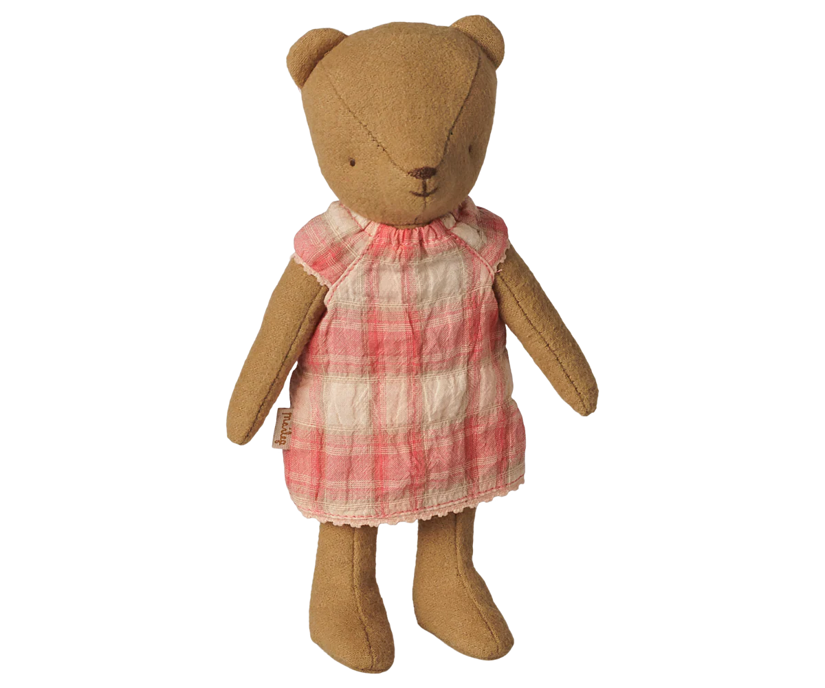 Pre-Order: Teddy Junior Coral Dress {Expected Early November}
