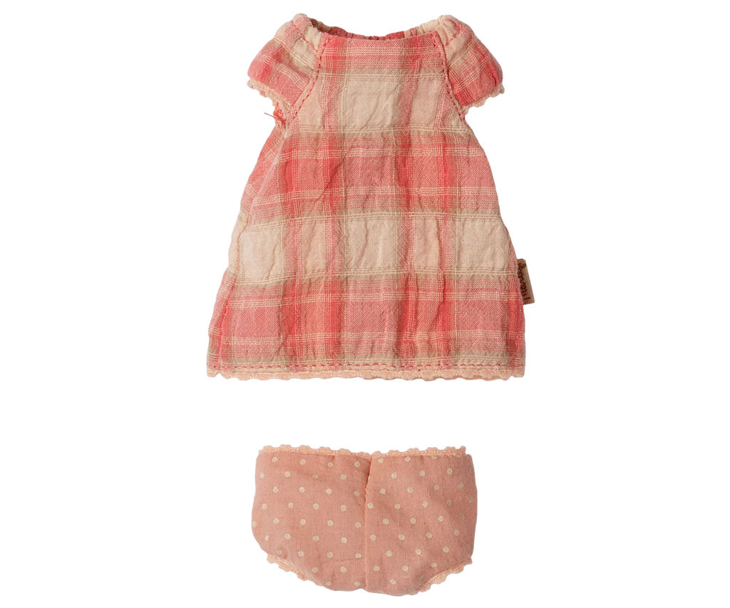 Pre-Order: Teddy Junior Coral Dress {Expected Early November}