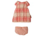 Pre-Order: Teddy Junior Coral Dress {Expected Early November}