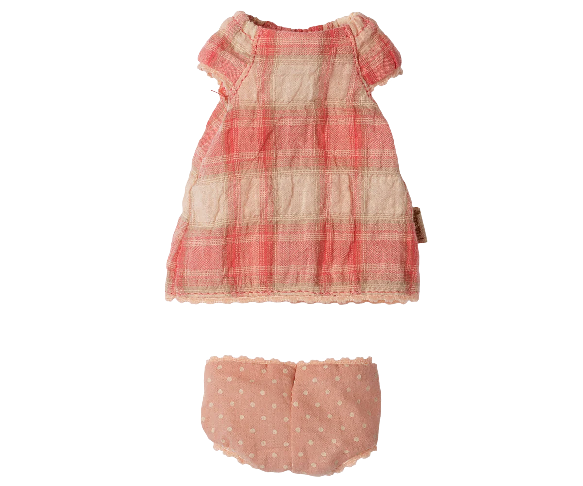 Pre-Order: Teddy Junior Coral Dress {Expected Early November}