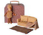 Pre-Order: Little Sister Reindeer in Suitcase, {Expected Early November}