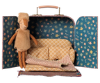 Pre-Order: Little Sister Reindeer in Suitcase, {Expected Early November}