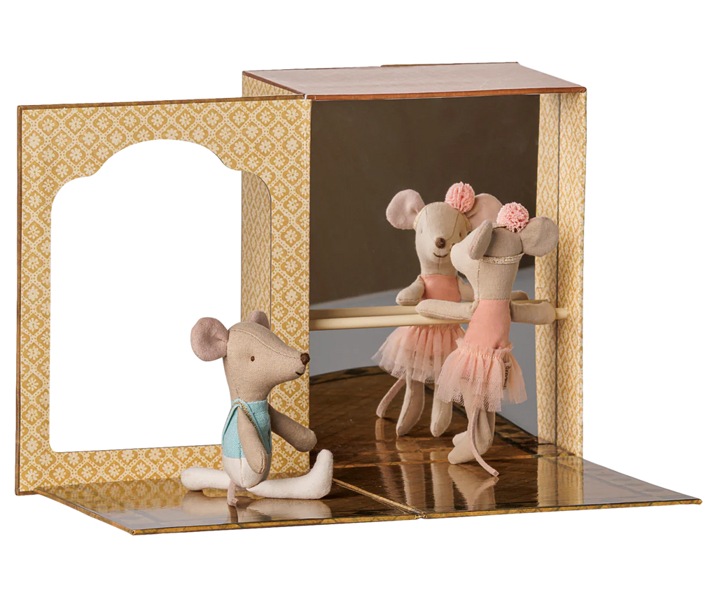 Pre-Order: Ballet Mice in Dance Studio {Expected Early August}