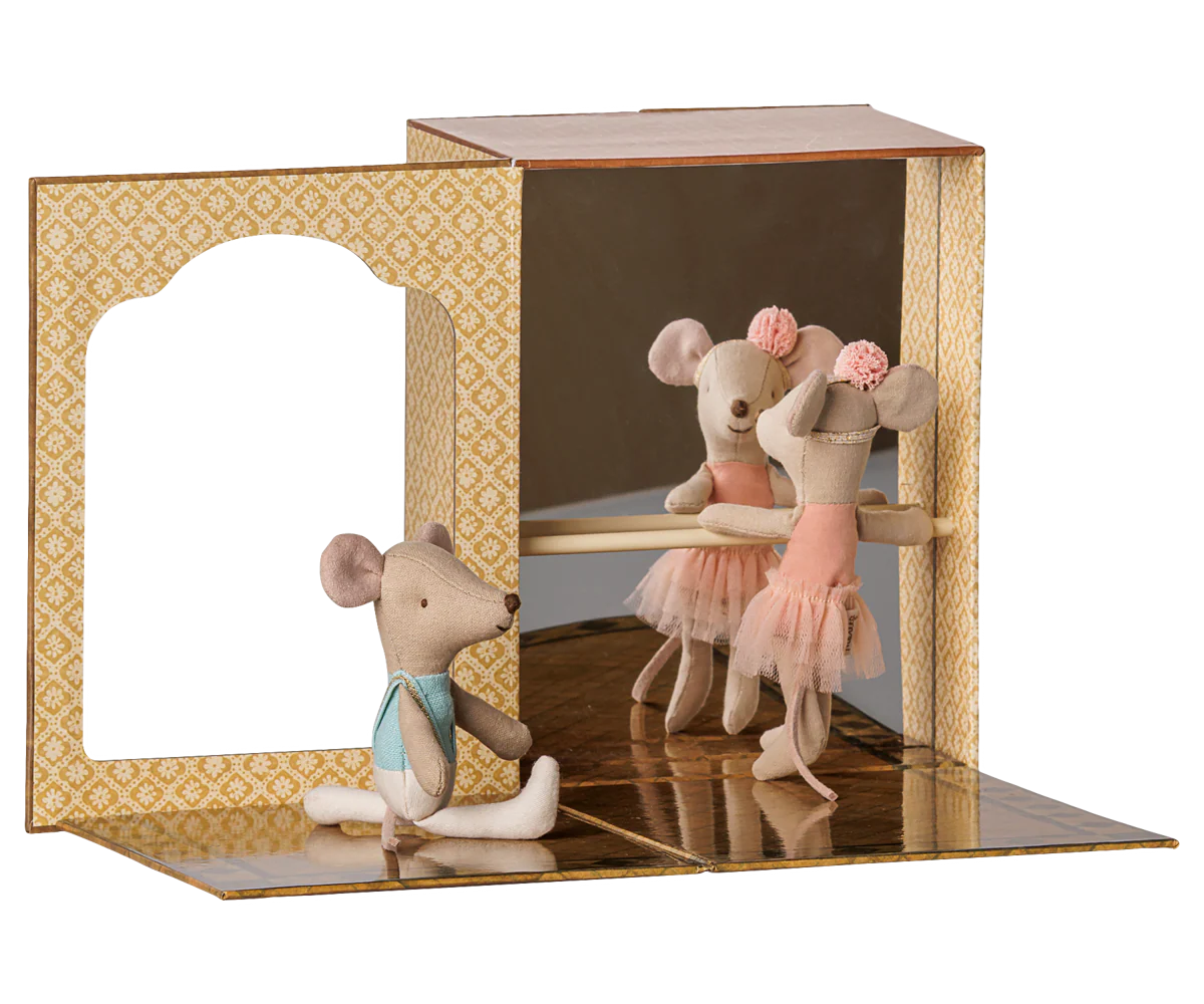 Pre-Order: Ballet Mice in Dance Studio {Expected Early August}