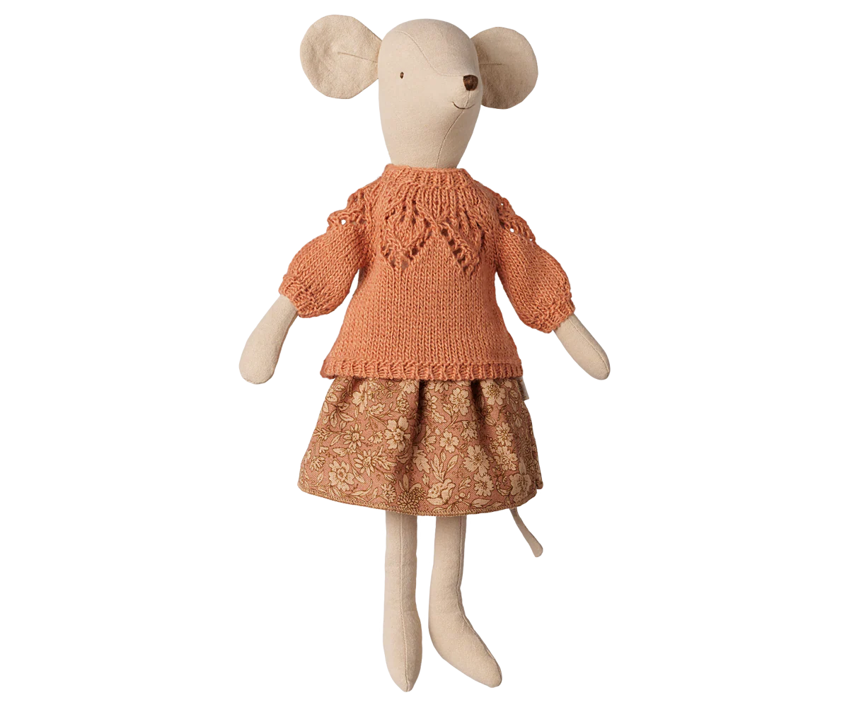 Pre-Order: Medium Mouse Skirt & Knitted Sweater {Expected Early November}