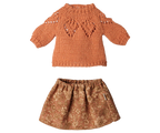 Pre-Order: Medium Mouse Skirt & Knitted Sweater {Expected Early November}