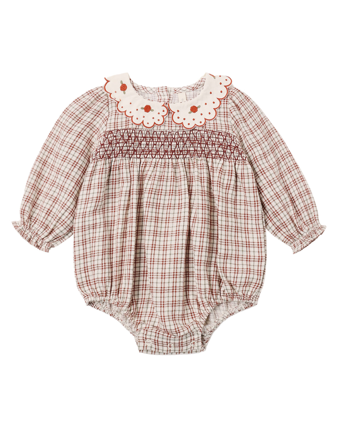 Christmas Plaid Callie Romper