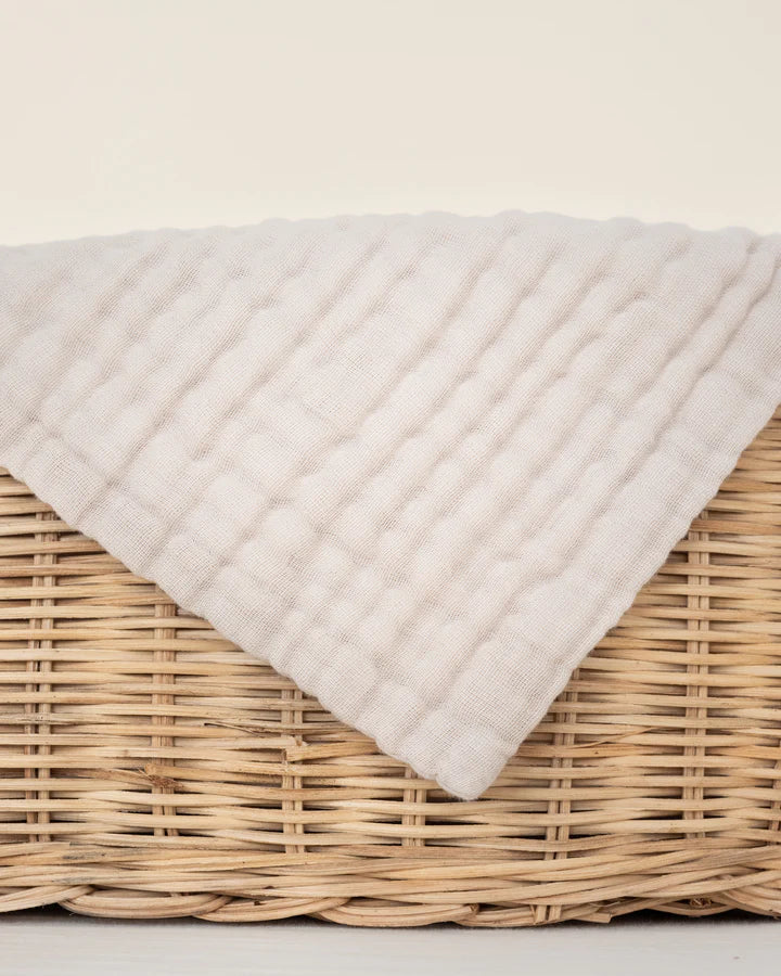 Organic Cotton Baby Blanket - Moon