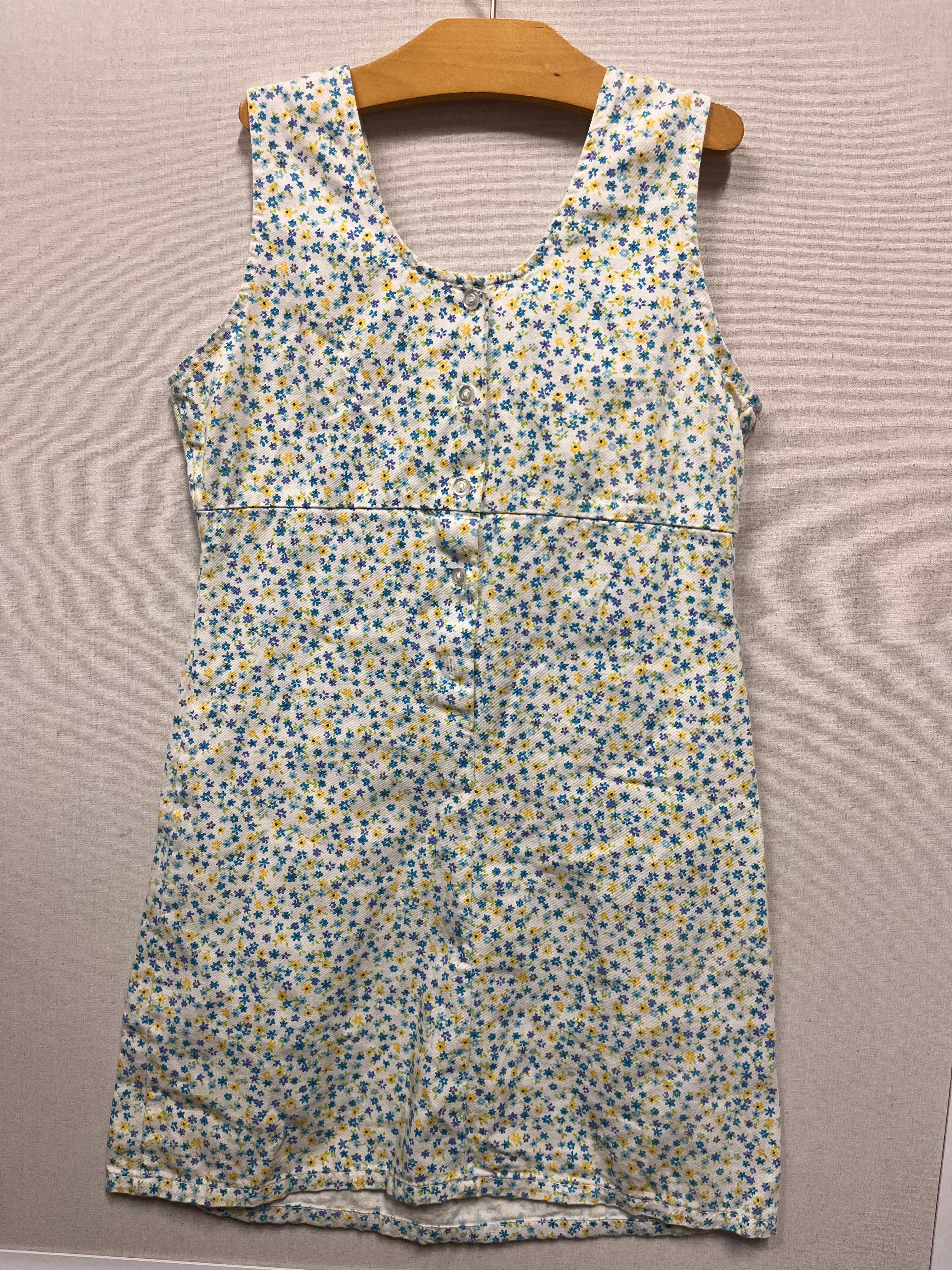 Vintage New Moves Blue Floral Dress