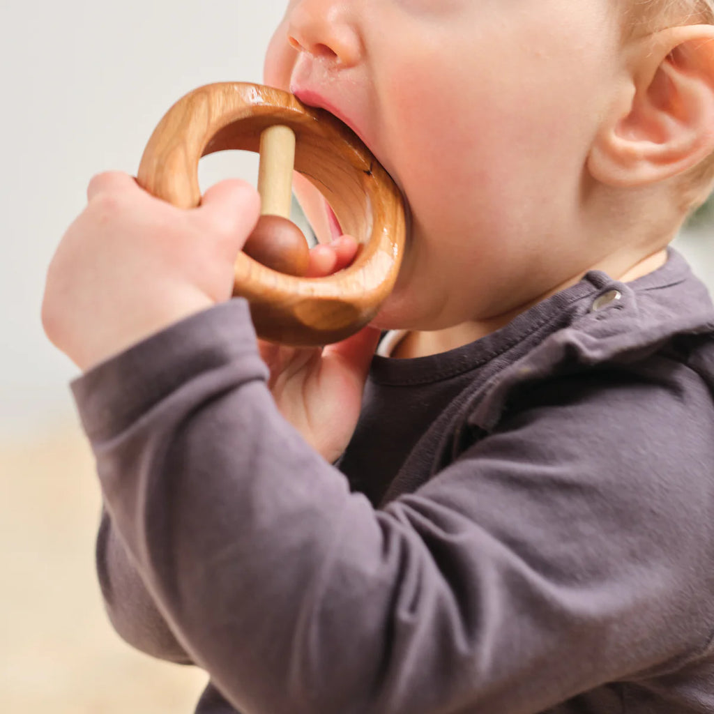 Cherry Wood Rattle