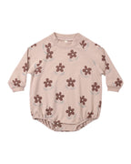 Daisy Crew Neck Romper
