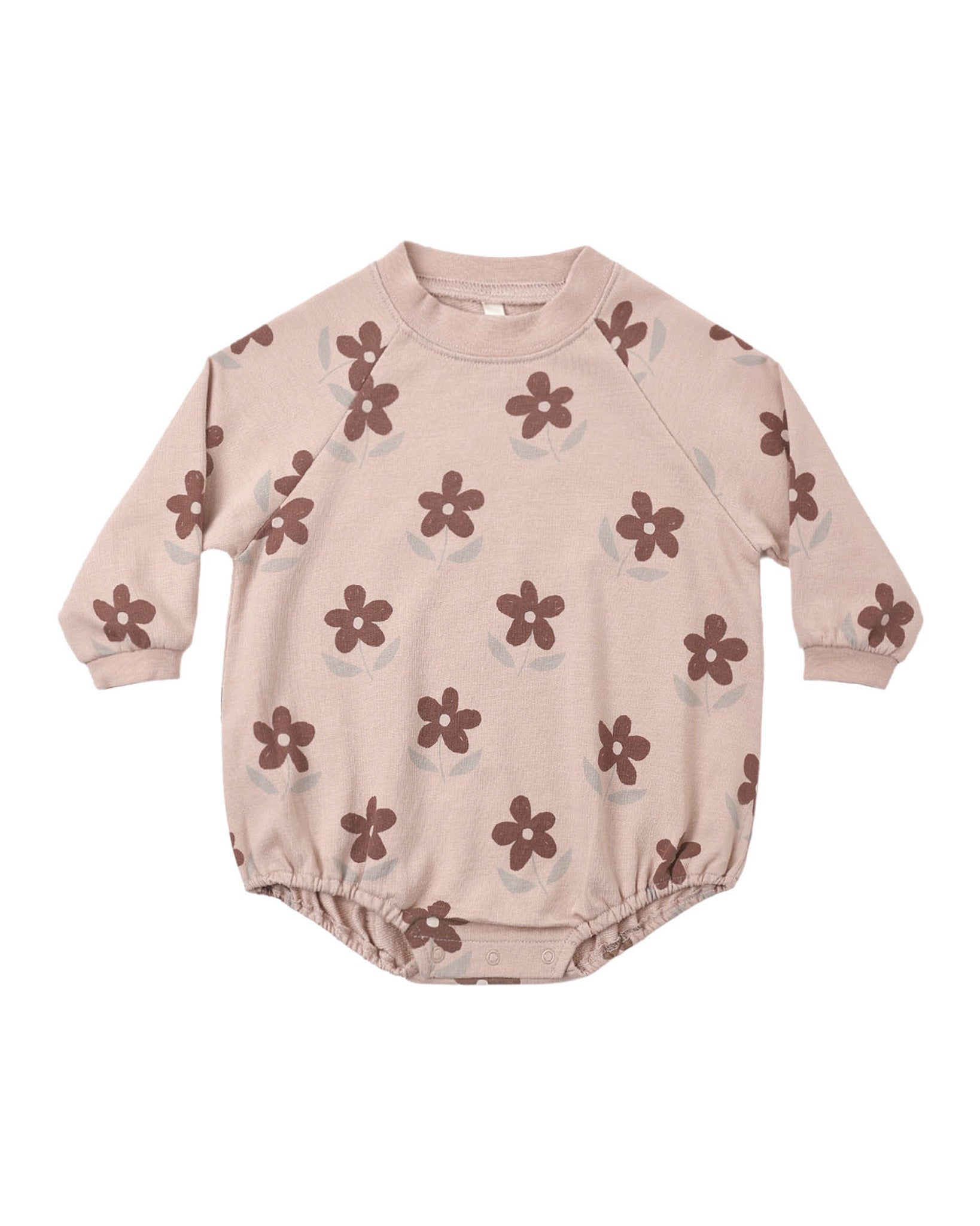 Daisy Crew Neck Romper