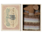 Rose Sleepy/Wakey Baby Mouse in Matchbox