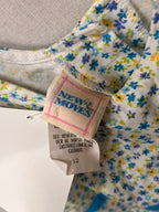 Vintage New Moves Blue Floral Dress