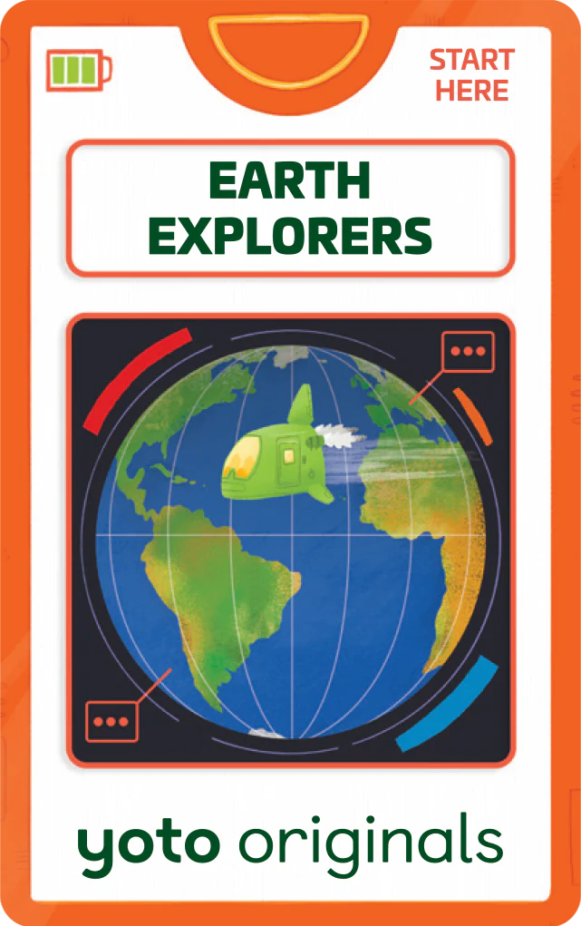 Earth Explorers Yoto Cards