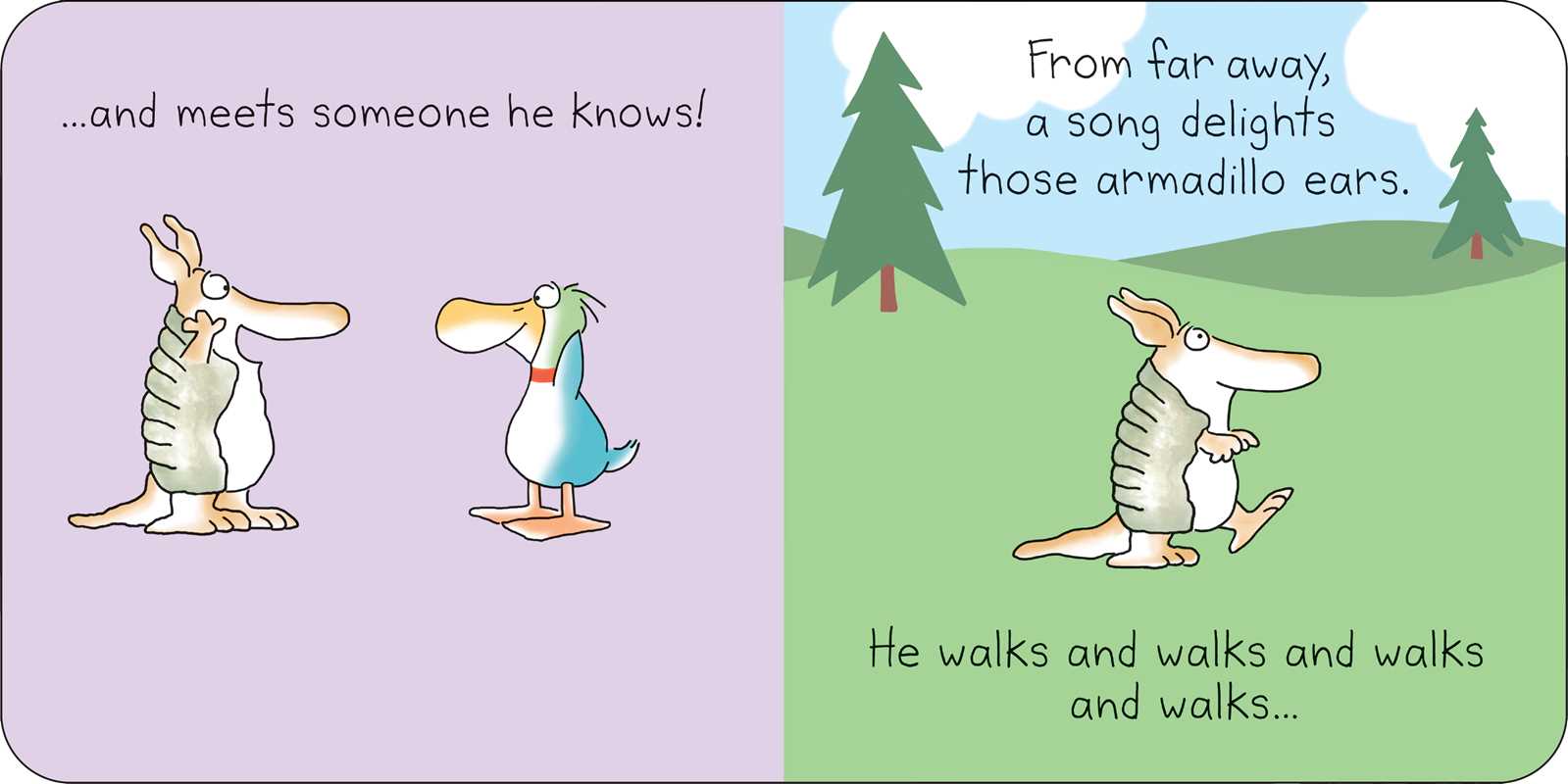 But Not the Armadillo Board Book
