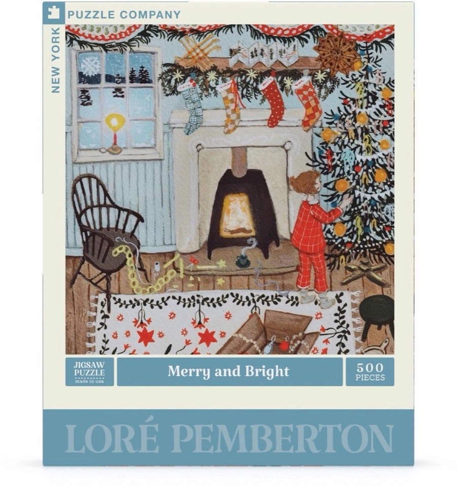 Merry and Bright Loré Pemberton Puzzle (500 pieces)