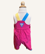 Vintage OshKosh Pink Dancing Bear Overalls