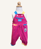 Vintage OshKosh Pink Dancing Bear Overalls