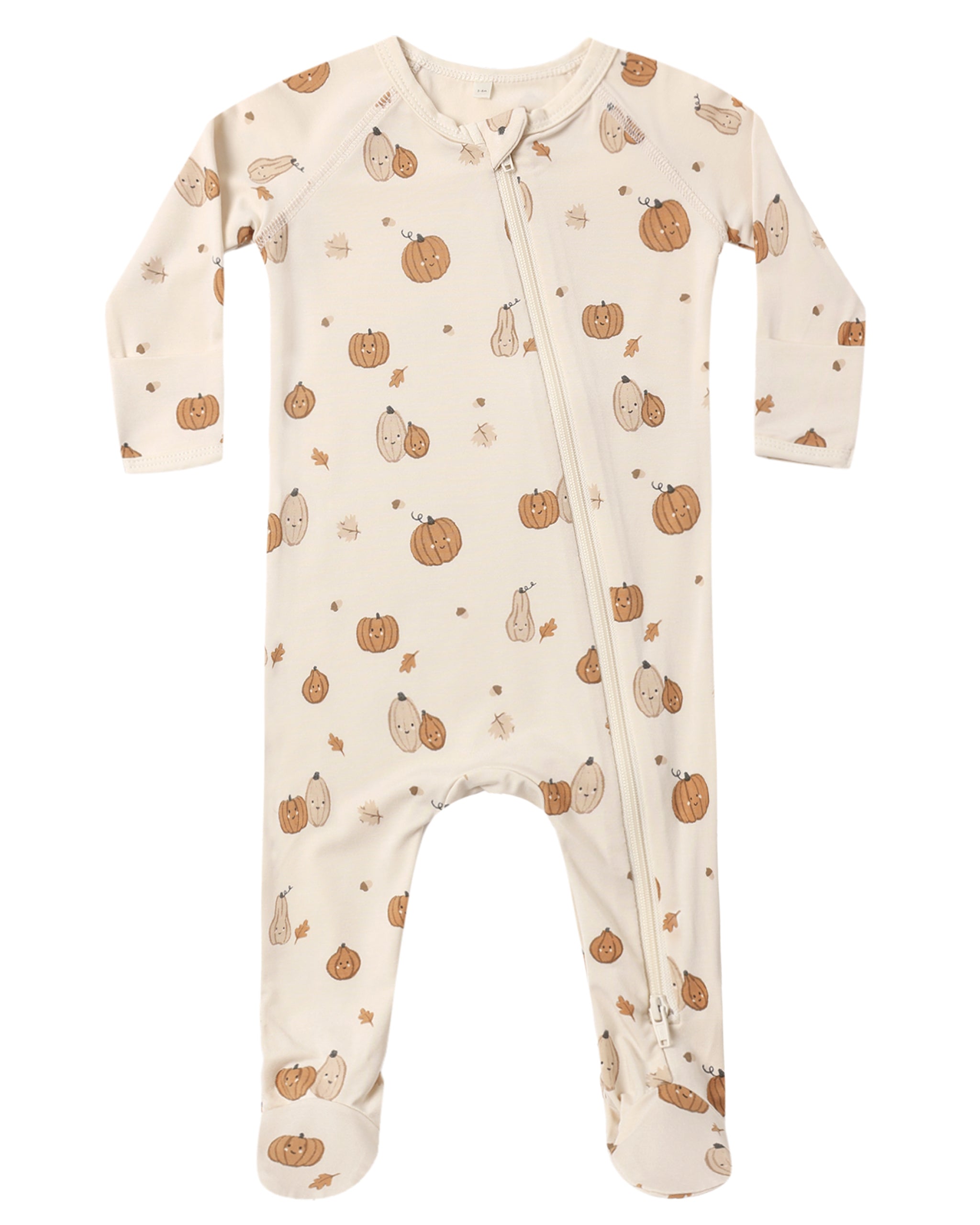 Harvest Friends Bamboo Long Sleeve Zipper Sleeper