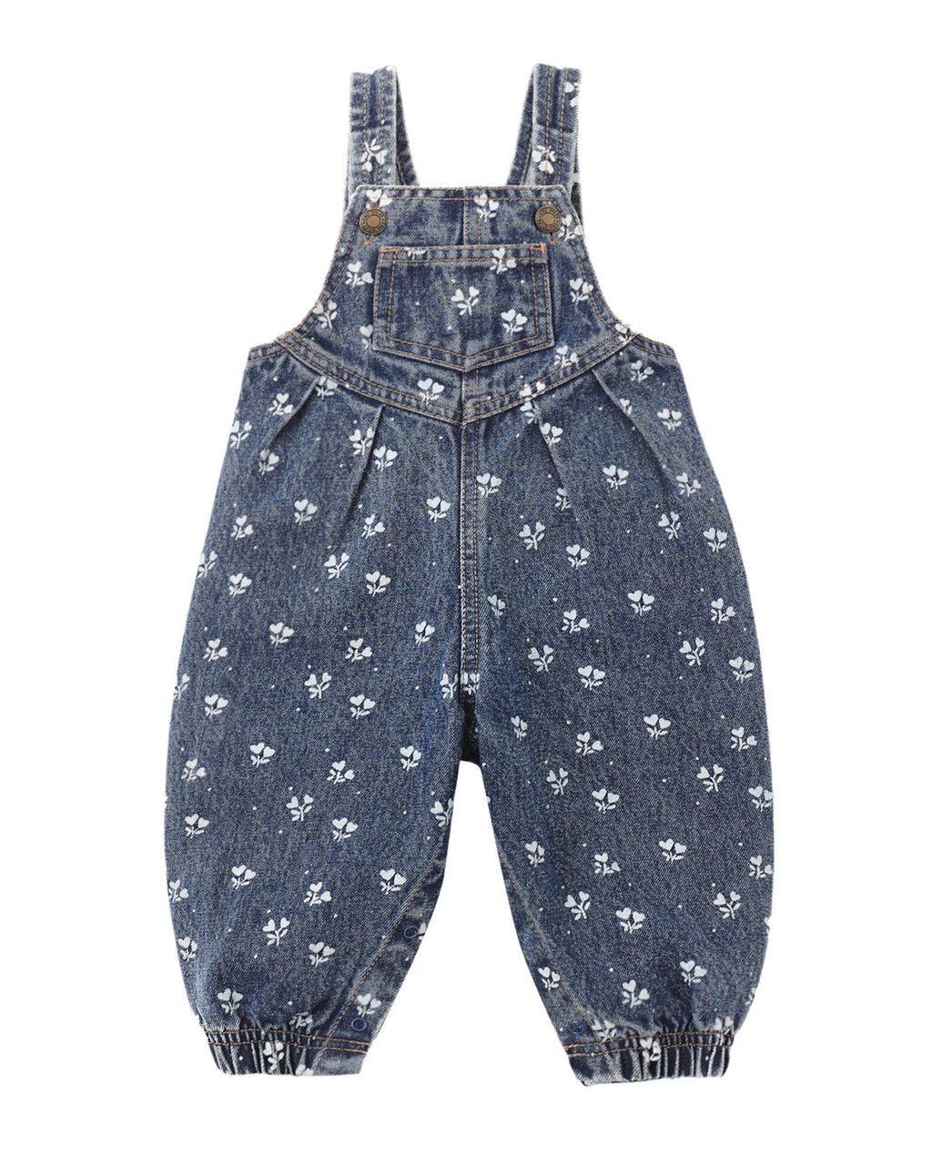 Heart Ditsy Vintage Overall