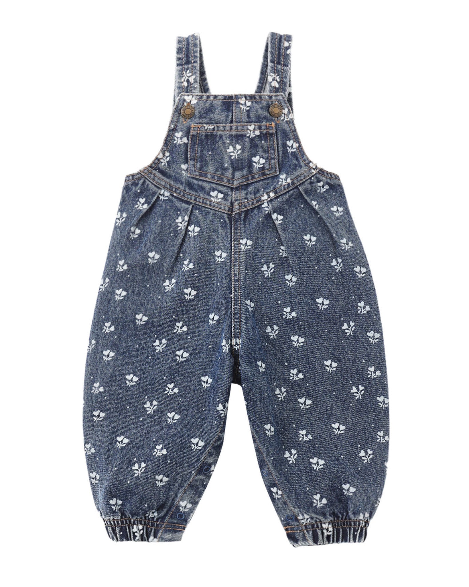 Heart Ditsy Vintage Overall