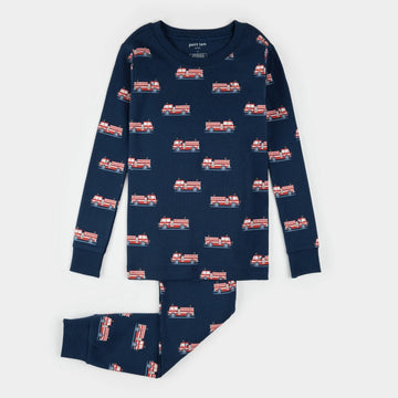 Fire Truck Pajama Set