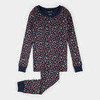 Blue Poppy Pajama Set